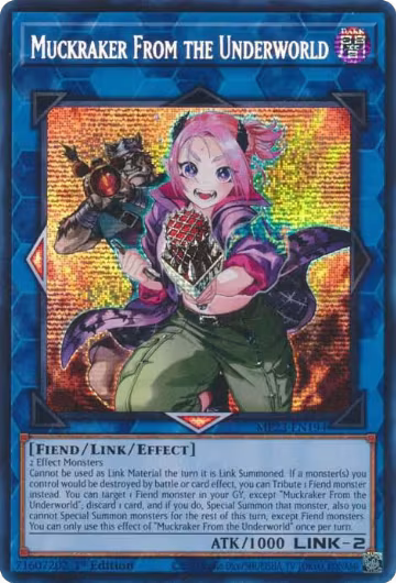 Muckraker From the Underworld (MP23-EN194), 25th Anniversary Tin: Dueling Heroes Mega Pack — Yu-Gi-Oh! card price