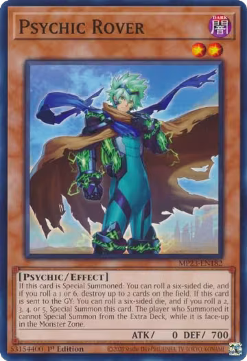 Psychic Rover (MP23-EN182), 25th Anniversary Tin: Dueling Heroes Mega Pack — Yu-Gi-Oh! card price