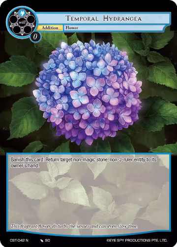 Temporal Hydrangea (CST-042 N), Clash of the Star Trees — Force of Will card price