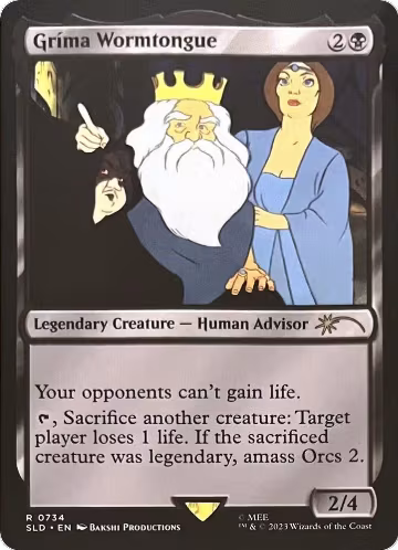 Grima Wormtongue (734), Secret Lair Drop Series — Magic card price