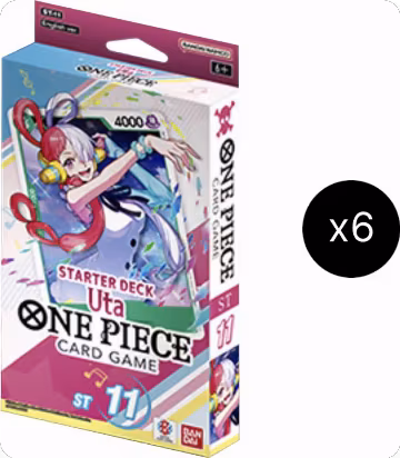 Starter Deck 11: Uta Display, ST-11: Starter Deck 11 Uta — One Piece sealed product price