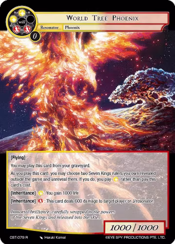World Tree Phoenix (CST-079 R), Clash of the Star Trees — Force of Will card price