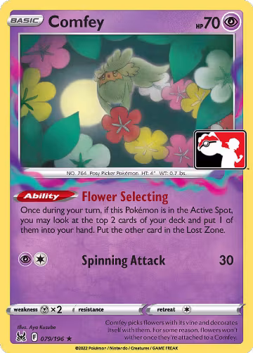 Comfey - 079/196 (079/196), Prize Pack Series Cards — Pokémon card price