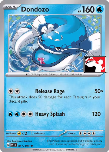 Dondozo - 061/198 (061/198), Prize Pack Series Cards — Pokémon card price