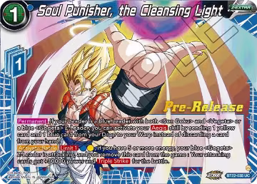 Soul Punisher, the Cleansing Light (BT22-035), Critical Blow Pre-Release Cards — DB Super card price
