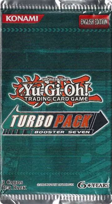 Turbo Pack: Booster Seven Booster Pack, Turbo Pack: Booster Seven — Yu-Gi-Oh! sealed product price