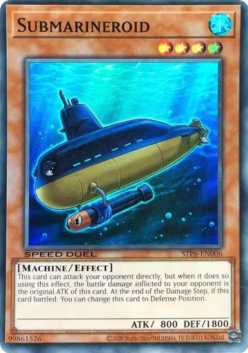 Submarineroid (STP6-EN006), Speed Duel: Tournament Pack 6 — Yu-Gi-Oh! card price
