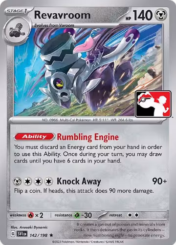 Revavroom - 142/198 (142/198), Prize Pack Series Cards — Pokémon card price