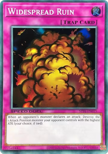 Widespread Ruin (STP6-EN015), Speed Duel: Tournament Pack 6 — Yu-Gi-Oh! card price