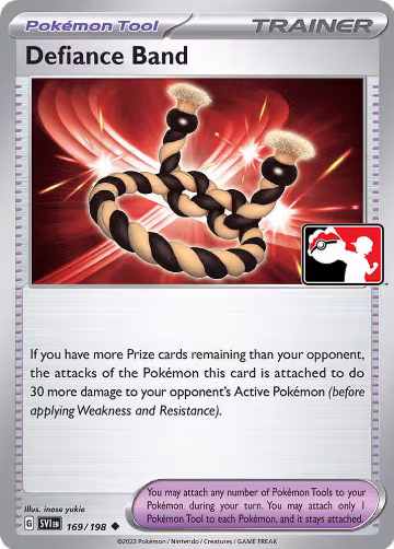 Defiance Band - 169/198 (169/198), Prize Pack Series Cards — Pokémon card price