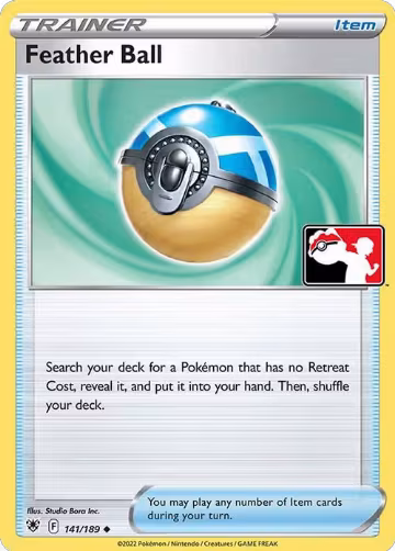 Feather Ball - 141/189 (141/189), Prize Pack Series Cards — Pokémon card price