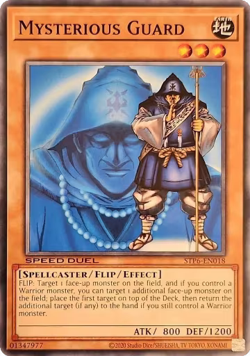 Mysterious Guard (STP6-EN018), Speed Duel: Tournament Pack 6 — Yu-Gi-Oh! card price