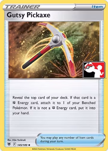 Gutsy Pickaxe - 145/189 (145/189), Prize Pack Series Cards — Pokémon card price