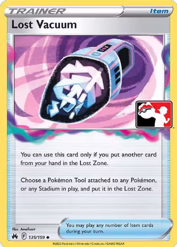 Lost Vacuum - 135/159 (135/159), Prize Pack Series Cards — Pokémon card price