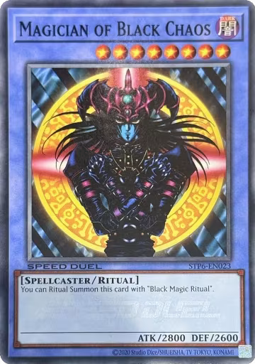 Magician of Black Chaos (STP6-EN023), Speed Duel: Tournament Pack 6 — Yu-Gi-Oh! card price