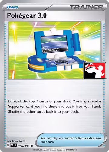 Pokegear 3.0 - 186/198 (186/198), Prize Pack Series Cards — Pokémon card price