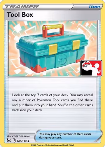 Tool Box - 168/196 (168/196), Prize Pack Series Cards — Pokémon card price