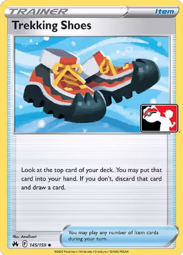 Trekking Shoes - 145/159 (145/159), Prize Pack Series Cards — Pokémon card price