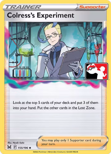 Colress's Experiment - 155/196 (155/196), Prize Pack Series Cards — Pokémon card price