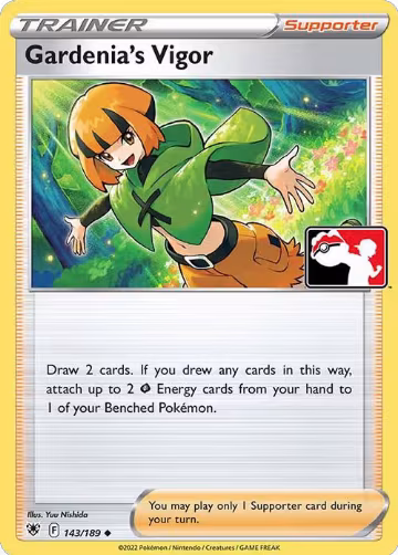 Gardenia's Vigor - 143/189 (143/189), Prize Pack Series Cards — Pokémon card price
