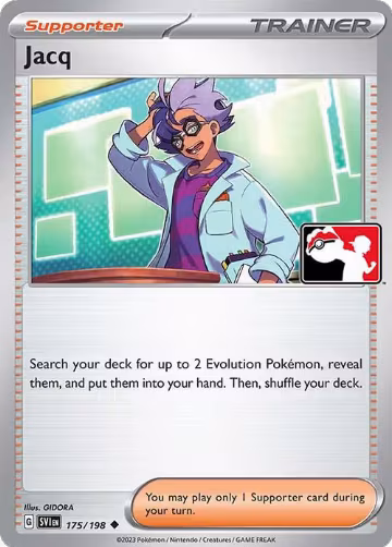 Jacq - 175/198 (175/198), Prize Pack Series Cards — Pokémon card price