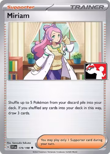 Miriam - 179/198 (179/198), Prize Pack Series Cards — Pokémon card price