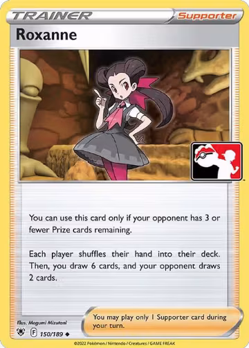 Roxanne - 150/189 (150/189), Prize Pack Series Cards — Pokémon card price