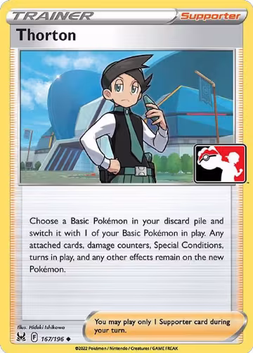 Thorton - 167/196 (167/196), Prize Pack Series Cards — Pokémon card price