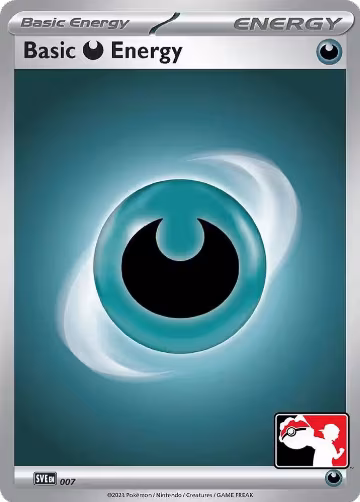 Basic Darkness Energy - 007 (007), Prize Pack Series Cards — Pokémon card price