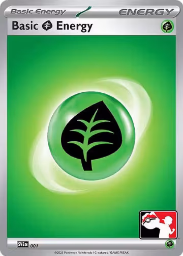 Basic Grass Energy - 001 (001), Prize Pack Series Cards — Pokémon card price
