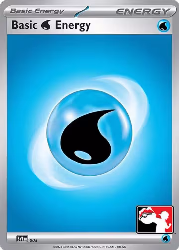 Basic Water Energy - 003 (003), Prize Pack Series Cards — Pokémon card price