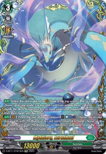 Mythiarq, Luruthzul (FFR) (D-BT11/FFR13EN), D-BT11: Clash of the Heroes — Vanguard card price