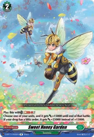 Sweet Honey Garden (D-BT11/055EN), D-BT11: Clash of the Heroes — Vanguard card price