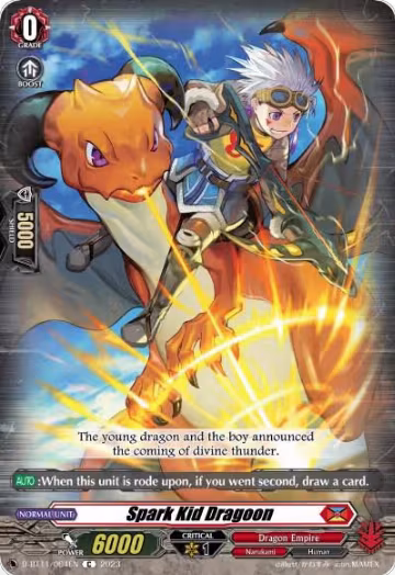 Spark Kid Dragoon (D-BT11/064EN), D-BT11: Clash of the Heroes — Vanguard card price