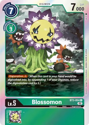 Blossomon (Resurgence Booster Reprint) (BT3-054 C), Resurgence Booster — Digimon card price