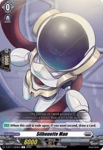 Silhouette Man (D-BT11/083EN), D-BT11: Clash of the Heroes — Vanguard card price