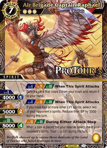 Air Brigade Captain Raphael (X Rare Special Pack Vol. 2) (BSS02-068), Battle Spirits Saga Promo Cards — Battle Spirits card price