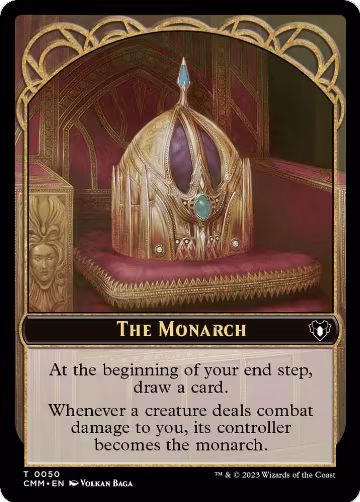 The Monarch // Cat (0005) Double-Sided Token (50 // 5), Commander Masters — Magic card price