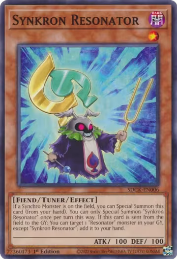 Synkron Resonator (SDCK-EN006), Structure Deck: The Crimson King — Yu-Gi-Oh! card price