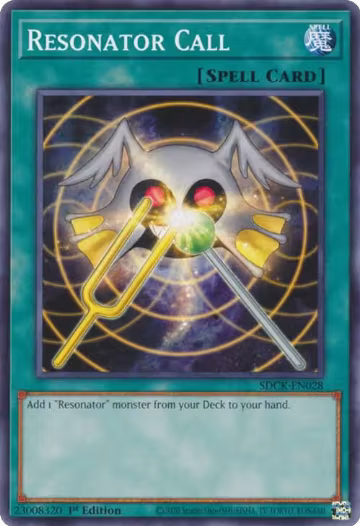 Resonator Call (SDCK-EN028), Structure Deck: The Crimson King — Yu-Gi-Oh! card price