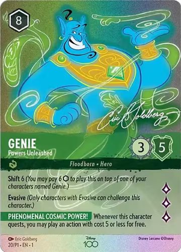 Genie - Powers Unleashed (Alternate Art) (20) — card price