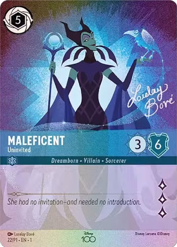Maleficent - Uninvited (Alternate Art) (22) — card price