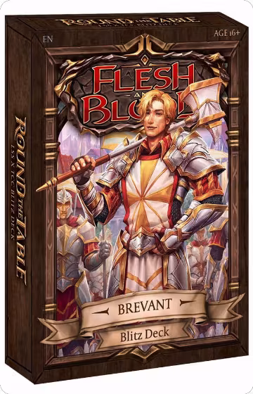 Round the Table Blitz Deck - Brevant, Round the Table: TCCxLSS — Flesh & Blood sealed product price