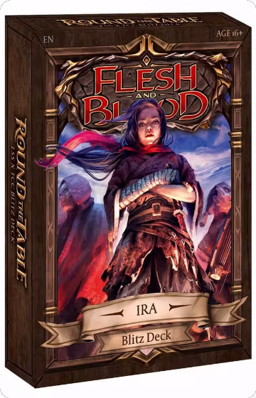 Round the Table Blitz Deck - Ira, Round the Table: TCCxLSS — Flesh & Blood sealed product price