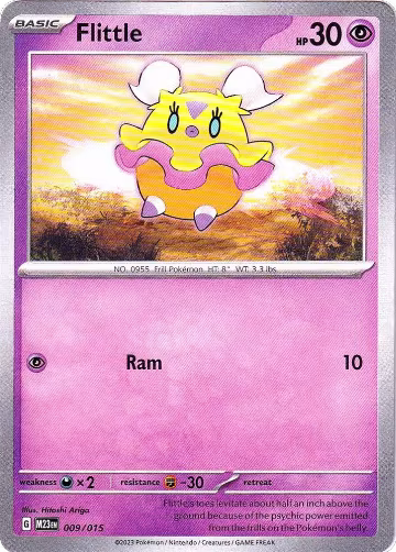 Flittle (009/015), McDonald's Promos 2023 — Pokémon card price