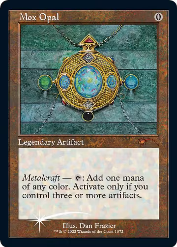Mox Opal (Retro Frame) (Foil Etched) (1072), Secret Lair Drop Series — Magic card price