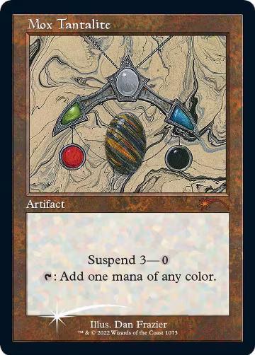 Mox Tantalite (Retro Frame) (Foil Etched) (1073), Secret Lair Drop Series — Magic card price