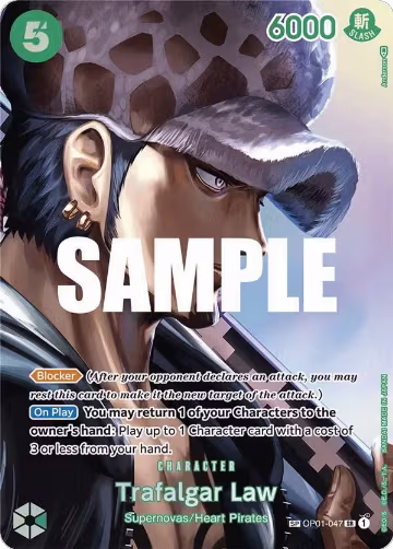 Trafalgar Law (SP) (OP01-047) — card price