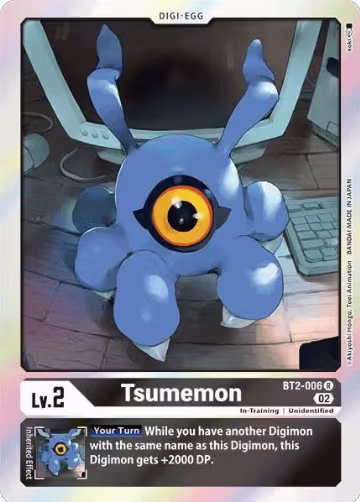 Tsumemon (Resurgence Booster Reprint) (BT2-006 R), Resurgence Booster — Digimon card price