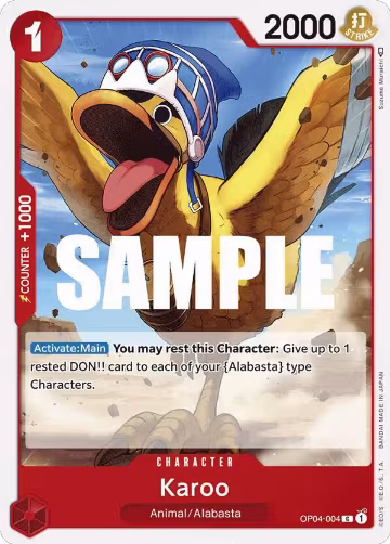 Karoo (OP04-004), Kingdoms of Intrigue — One Piece card price